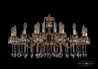 Подвесная люстра Bohemia Ivele 1703/24/225+125/A/GB