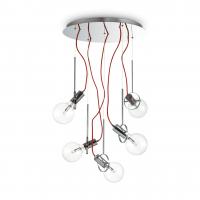 Подвесная люстра Ideal Lux RADIO SP5 CROMO