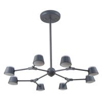 Светодиодная подвесная люстра Crystal Lux Madrid MADRID SP8 GRAY