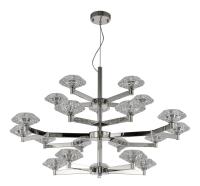 Люстра подвесная Crystal Lux REBECA SP5+10+5 NICKEL