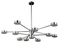 Люстра подвесная Crystal Lux GORACIO SP10+1 D1100 CHROME