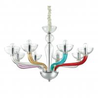 Подвесная люстра Ideal Lux CASANOVA SP8 COLOR