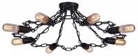Потолочная люстра Arte Lamp RIVERRUN A9344PL-8BK
