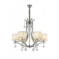 Подвесная люстра Lumina Deco Fontenea LDP 8443-6 CHR