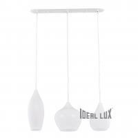 Подвесная люстра Ideal Lux SOFT SP3 BIANCO