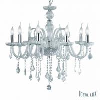 Подвесная люстра Ideal Lux GIUDECCA SP8 TRASPARENTE