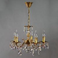 Подвесная люстра BRIZZI BENISA 2226/5 AB Tear Drop