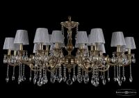 Подвесная люстра Bohemia Ivele 1703/18/320+210/A/GB/SH6