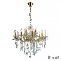 Подвесная люстра Ideal Lux FLORIAN SP12 ORO