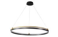 Люстра подвесная Crystal Lux FERNANDO SP88W LED D1000 BLACK/GOLD