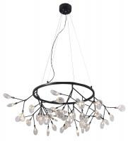 Подвесной светильник Crystal Lux EVITA EVITA SP45 D BLACK/TRANSPARENT