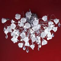 Потолочная люстра ELETTO Rosa Bianco EL325C15.1