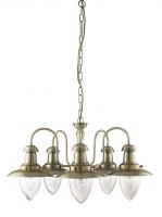Подвесная люстра Arte Lamp FISHERMAN A5518LM-5AB