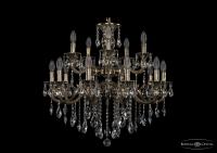 Подвесная люстра Bohemia Ivele 1722/10+5/250/B/GB