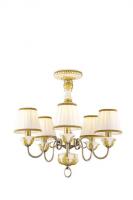 Потолочная люстра Arte Lamp BENESSERE A9570PL-5WG