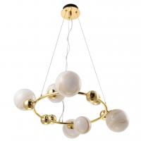 Подвесная люстра Crystal Lux Salvadore Salvadore SP6H Gold