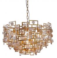 Подвесная люстра Crystal Lux DIEGO DIEGO SP9 D600 GOLD