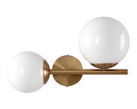 Бра Crystal Lux Feliz FELIZ AP2 BRONZE/WHITE