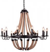 Подвесная люстра Arte Lamp MARSIGLIA A8956LM-12BK