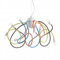 Подвесная люстра Ideal Lux MULTIFLEX SP8 COLOR