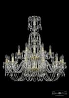 Подвесная люстра Bohemia Ivele 1402/12+6/300/XL-91/2d/G