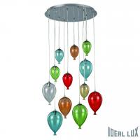 Подвесная люстра Ideal Lux CLOWN SP12 COLOR