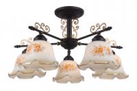 Потолочная люстра Arte Lamp AROMA A6582PL-5BR