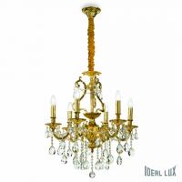 Подвесная люстра Ideal Lux GIOCONDA SP6 ORO