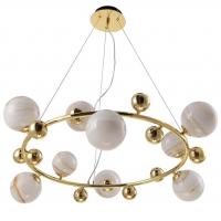 Подвесная люстра Crystal Lux Salvadore Salvadore SP9H Gold