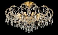Люстра подвесная Crystal Lux HOLLYWOOD SP-PL10 GOLD D1000