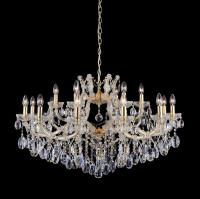 Хрустальная люстра Crystal Lux HOLLYWOOD SP12+6 GOLD