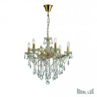 Подвесная люстра Ideal Lux FLORIAN SP6 ORO