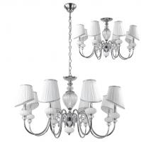 Подвесная люстра Crystal Lux ALMA ALMA WHITE SP-PL8