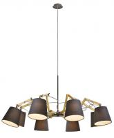 Подвесная люстра Arte Lamp PINOCCIO A5700LM-8BK