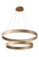 Люстра подвесная Crystal Lux MUCHOS SP123W LED D600+800 GOLD