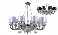 Подвесная люстра Crystal Lux CARINO CARINO SP10+3 CHROME
