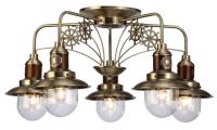 Потолочная люстра Arte Lamp SAILOR A4524PL-5AB