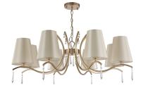 Люстра подвесная Crystal Lux RENATA SP8 GOLD