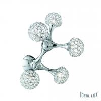 Потолочная люстра Ideal Lux NODI CRYSTAL PL5