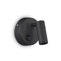 Светодиодный спот Ideal Lux PAGE AP1 ROUND NERO