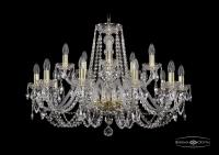 Подвесная люстра Bohemia Ivele 1402/10+5/300/G