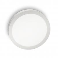Светодиодный настенно-потолочный светильник Ideal Lux UNIVERSAL 18W ROUND BIANCO