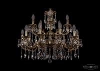 Подвесная люстра Bohemia Ivele 1722/10+5/250/A/GB