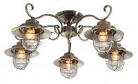Потолочная люстра Arte Lamp LANTERNA A4579PL-5AB