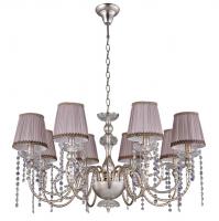 Подвесная люстра Crystal Lux ALEGRIA ALEGRIA SP8 SILVER-BROWN
