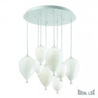Подвесная люстра Ideal Lux CLOWN SP8 BIANCO