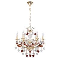 Подвесная люстра Crystal Lux Fruta FRUTA SP6 GOLD