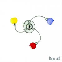 Потолочная люстра Ideal Lux TENDER PL3 COLOR