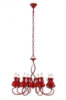 Подвесная люстра Arte Lamp VASO A6819LM-8RD