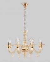 Подвесная люстра Crystal Lux CAETANO SP-PL8 AMBER